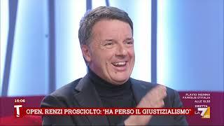 Renzi: “Travaglio è un pregiudicato penale”