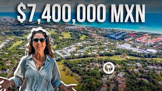 DENTRO DE UN DEPARTAMENTO DE $7,400,000 MXN CON CANCHA DE GOLF EN LA MEJOR ZONA DE PLAYA DEL CARMEN.