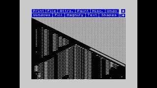 ZX Spectrum OCP Art Studio Fill Effect