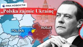 ,,Polska ZAJMIE UKRAINĘ” - Świat komentuje MAPĘ MIEDWIEDIEWA (Prasówka 008)