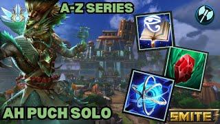 AH PUCH WITH NO MERCY!!! -  A-Z AH PUCH Grandmasters Solo Smite