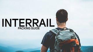 What to PACK for INTERRAIL | EUROPE PACKING GUIDE