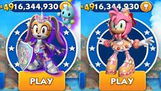 Sonic Dash - Dulce Amy VS Unicorn Knight _ Movie Sonic vs All Bosses Zazz Eggman