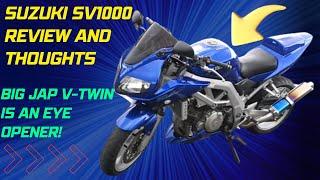 2003 Suzuki SV1000 Review: A Big Japanese V-twin You Must Consider! It's Surprisingly Good!