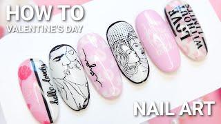 Valentines Day Nail Art Part 2 | Valentines Nails | Nail Art Designs 2022