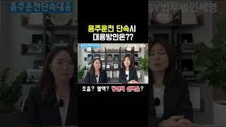 음주운전 단속시 대응은??#울산형사변호사 #울산검사출신변호사 #법무법인세영 #정지연변호사#이소연변호사#음주단속#음주운전