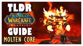 TLDR MOLTEN CORE Full Raid Guide | Vanilla Classic WoW