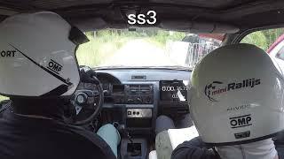 minirallijs Ropaži 2024 full onboard [E.Eltermanis/A. Krastiņš, Ford Escort]