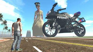 Franklin Found Giant Police Kamla Bike in Indian Bike Driving 3D