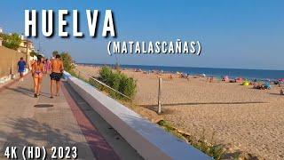  HUELVA MATALASCAÑAS Spain(2023)| Walking Tour (4k) HD videos.ASMR walkingtour 