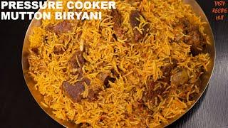 Pressure Cooker Mutton Biryani Bachelor Special ! Mutton Biryani