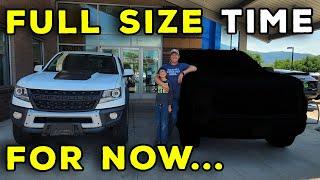 Going back to a Full-Size temporarily | 2024 Chevy Silverado 1500 Custom Trail Boss