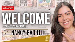 Welcome To Nancy Badillo YouTube Channel