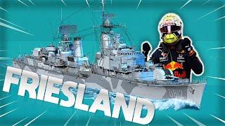 FRIESLAND is a menace to society in World Of Warships Legends