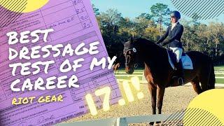 Best dressage test of my career!