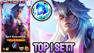 WILD RIFT SETT  - TOP 1 SETT GAMEPLAY - GRANDMASTER RANKED