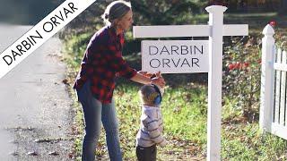 Making a Street Sign out of PVC & Adding Curb Appeal to your House