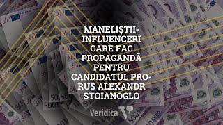 Maneliștii-influenceri care fac propagandă pentru candidatul pro-rus Alexandr Stoianoglo