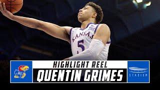 Quentin Grimes Kansas Basketball Highlights - 2018-19 Season | Stadium