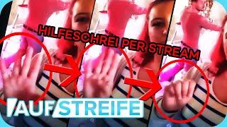 Stummer HILFESCHREI  Influencerin sendet NOTSIGNAL per Social Media! | Auf Streife | SAT.1