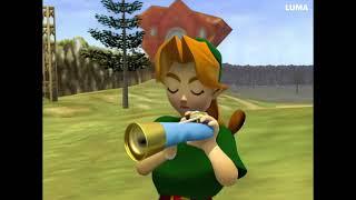 Ocarina of time as a fever dream using AI