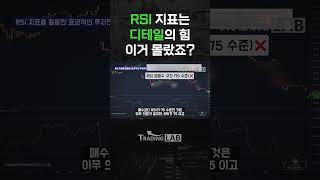 RSI 지표는 디테일의 힘