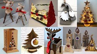 100+ Wooden Christmas Deco Ideas