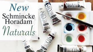 Swatching the NEW Schmincke Horadam Naturals! 