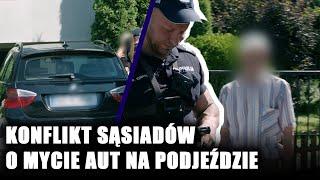 "Dzisiaj się uruchomił". Konflikt sąsiadów o mycie aut na podjeździe