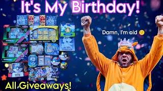 LIVE!  INSANE Birthday Stream!  Giving Away TOO MANY Pokemon Cards!!!  #pokemon #giveaway