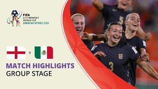 HIGHLIGHTS: England v Mexico | FIFA U-17 Women’s World Cup 2024