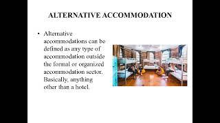 Tourist Accommodation