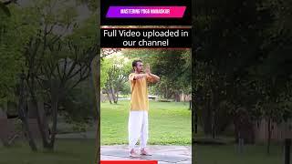 mastering yoga namaskar #sadhguru #yoga