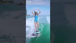 웨이크서핑 미녀 #Shorts #cutegirl #sexygirl #wakesurfing #wakeboard #beauty #Sexy