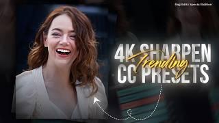 Ae Like 4K Sharpen CC Presets  | Preset & XML | Alight Motion | Rajj Editz |