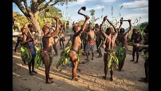 Women wear leaves for clothes  Koma tribe