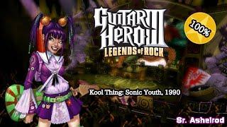 Guitar Hero 3 (PS2) | "Kool Thing" EXPERTO en Guitarra 100% FC (327,696)