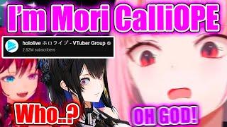 Everyone When Calli Mispronounces Her Own Name on the Official Channel: 【Hololive EN】