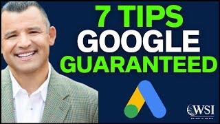 Google Guaranteed Business: 7 TIPS