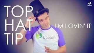 ULearn's TOP HAT TIP: I'm Lovin It