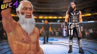 Old Bruce Lee vs. Mustafa Ali - EA Sports UFC 4