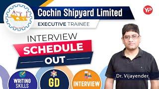 Interview schedule & shortlisting out | CSL GD, WS & Interview preparation ET 2024