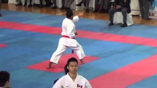 Pan Am Championships 2013 Ind.Kata Jimmy Moreno ( Peru) vs Leivin Chung (Canada)