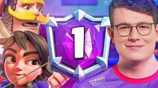 #1 IN THE WORLD ONLY PLAYS THIS DECK IN CLASH ROYALE!