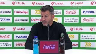 Rueda de prensa Córdoba CF vs CD Castellón