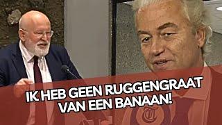 Wilders is ABSOLUUT niet onder de indruk van Timmermans! 'Die asiel-noodwet komt er gewoon!'