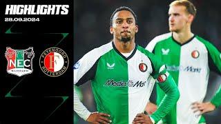 Highlights | N.E.C. - Feyenoord | Eredivisie 2024-2025