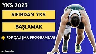 Sıfırdan YKS Nasıl Çalışılır ? / Sıfırdan YKS ( TYT + AYT ) Çalışma Programı ️ YKS 2025 Tayfa  