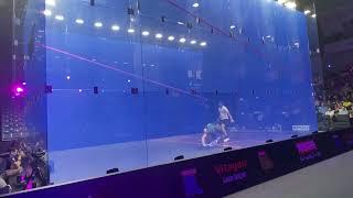 Marigold Singapore Squash Open 2022 snippet | Patrick Rooney v Ramit Tandon