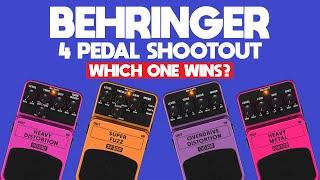 Behringer - 4 Pedal Shootout Review With Liam Howlett's TB-303